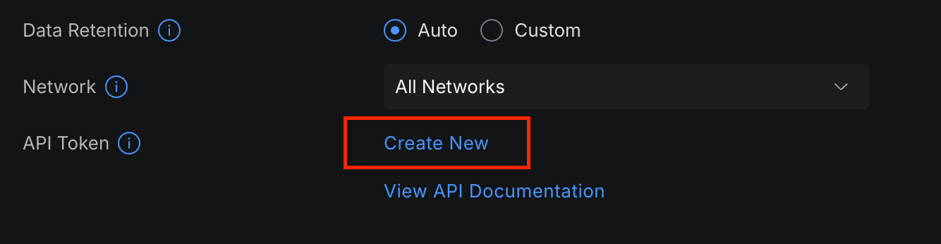 Create UniFi API token